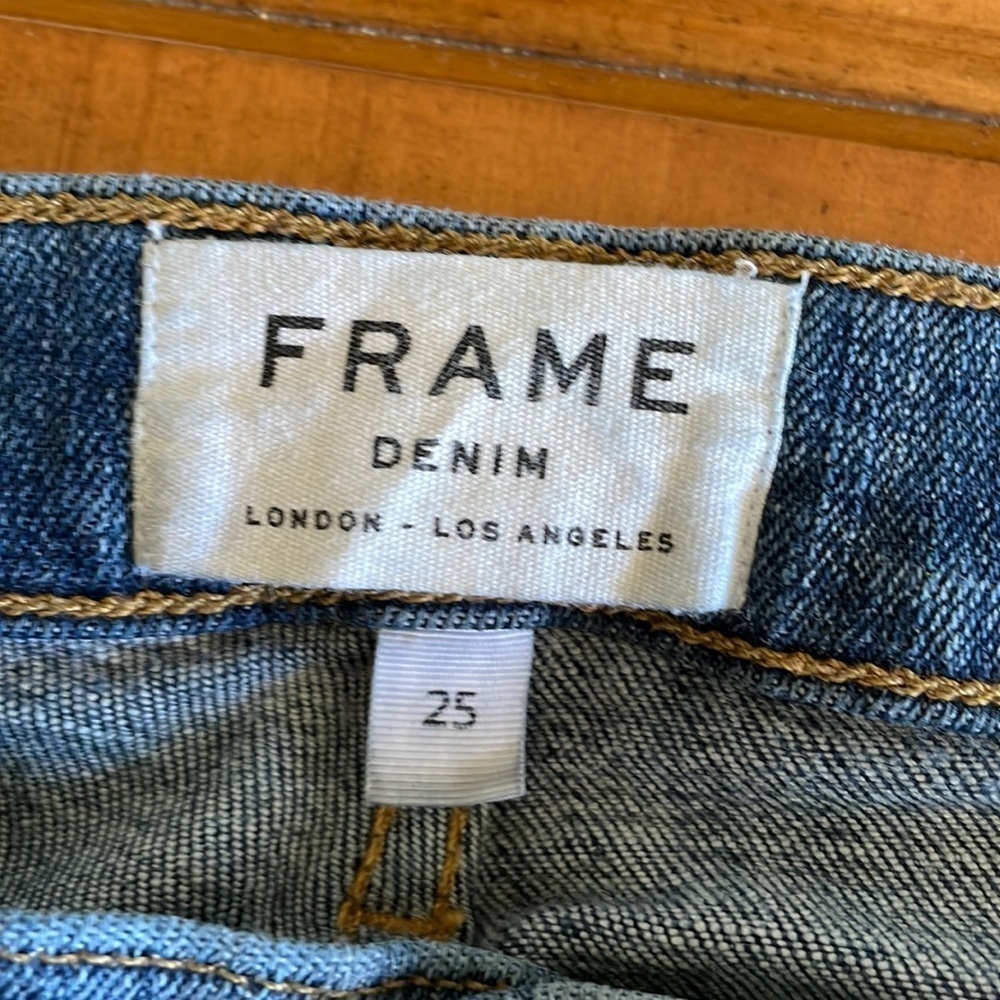 FRAME Le Nouveau Straight Size 25 - Picture 6 of 12